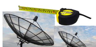 antenas parabolicas diferentes tamanhos