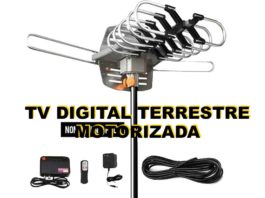 antena tv digital terrestre motorizada