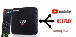 TV Box V88 Teste Gearbest