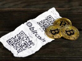 como guardar bitcoin offline carteira de papel