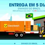Armazém Gearbest Brasil entrega rápida