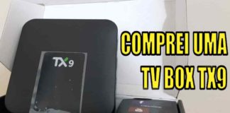 COMPREI TV BOX TX9