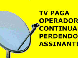TV POR ASSINATURA PERDA ASSINANTES