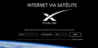 internet via satélite starlink
