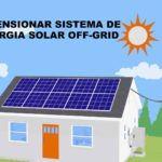 dimensionar energia solar off grid bateria controlador de carga painel solar