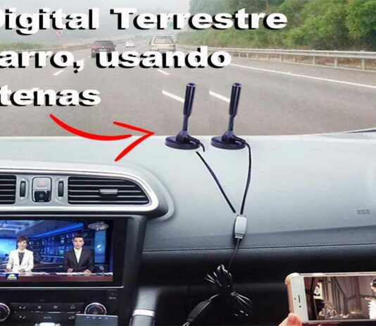 usar duas antenas tv digital terrestre carro