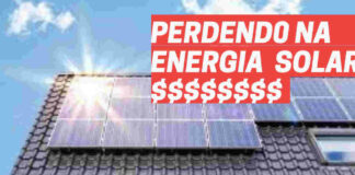 Energia solar sujeira nas placas perdendo dinheiro
