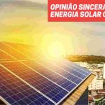 Energia solar on grid opinião