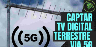 captar tv digital terrestre via 5G