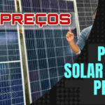 placa solar 2022 preços