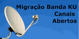 migração banda c banda ku canais abertos lista de canais