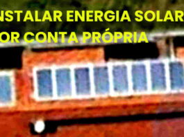 instalar e homologar energia solar por conta própria